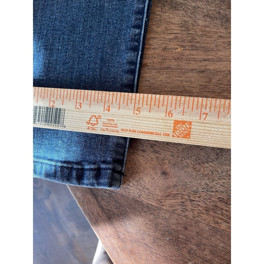 Zara Z1975 280735 Jeans Women's US 10 EU 42 Medium Wash Stretch Super HIgh Rise - Picture 7 of 9